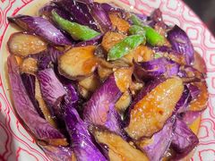 杭椒茄子-老头儿油爆虾·知味杭州(爱琴海购物中心)