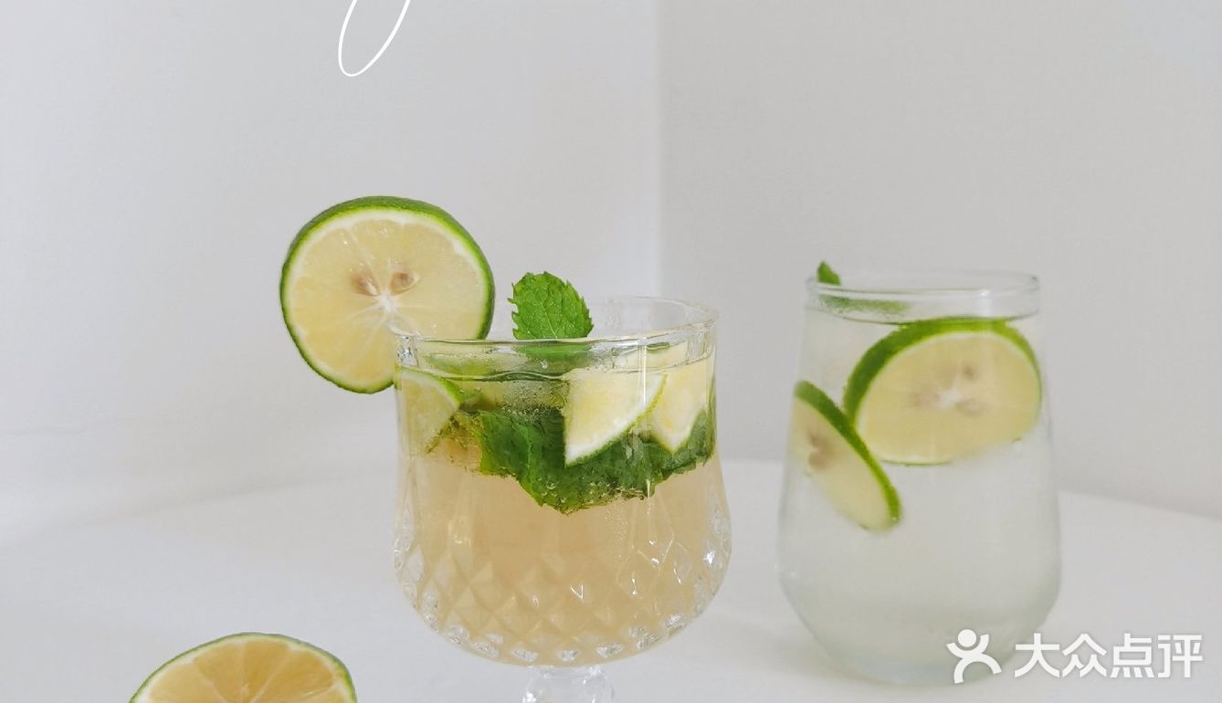 夏日特调✨自制青梅mojito&柠檬果味气泡酒
