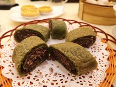 绿茶红豆薄撑-顺德人家食府(黄金广场店)