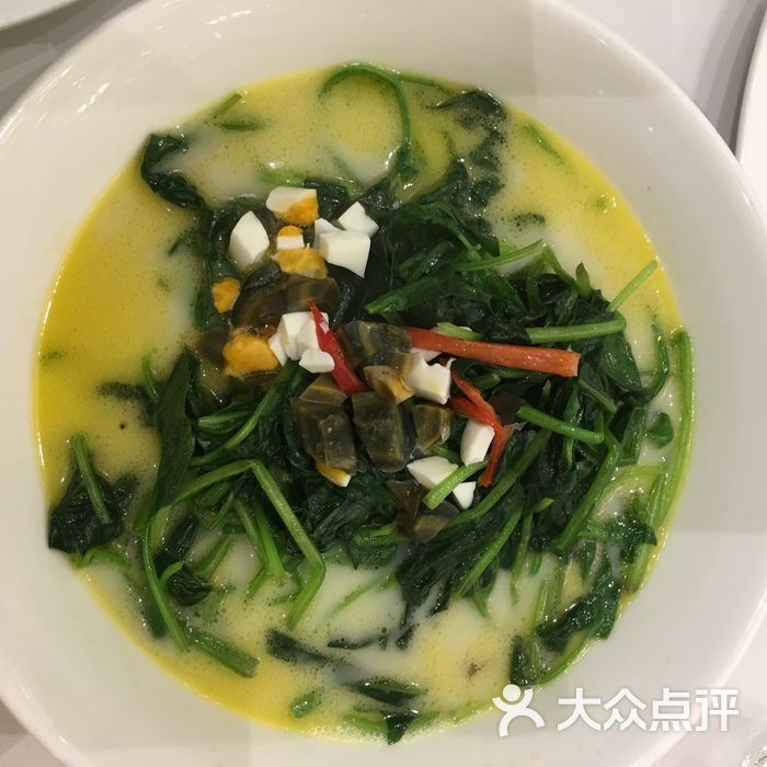 海立阁海鲜金银蛋上汤时蔬图片-北京海鲜-大众点评网