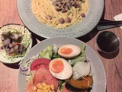 生奶油培根意大利面-玛格萝妮比萨屋(四平店)