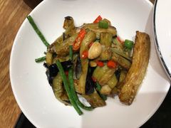 茄子豇豆-鸡毛店·川菜(双楠店)