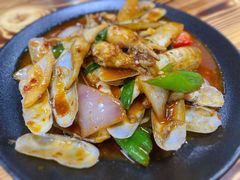 辣炒蛏子-星记小馆·小蓝龙·老南京砂锅菜(上海路店)