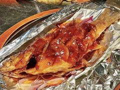 金牌锡纸鲈鱼-金掌勺东北菜(格兰晴天店)