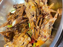 主打的干锅鸭头-安诚居干锅鸭头(八角店)