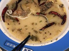 无骨酸菜鱼双人豪华餐-鱼库·不仅是一家烤鱼店(车公庙店)