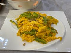 松子炒滑蛋-鹭园酒家·四十年老字号