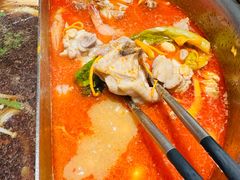 糟粕醋锅底+文昌鸡-一绪に寿喜烧(虹悦城店)
