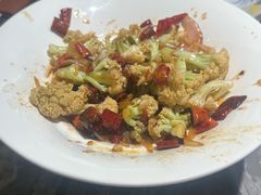 干锅菜花-前海沿·海鲜水饺青岛菜(乐客城店)