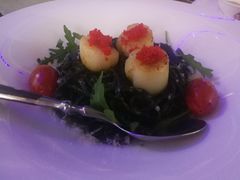 北海道带子墨鱼汁意面-Paulaner·德国帕拉娜自酿啤酒餐厅(海上世界店)