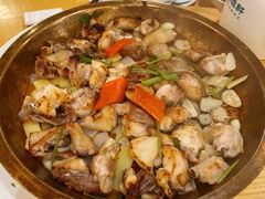 铜盘焗走地鸡-德胜轩正宗顺德菜(宝安沙井会展中心店)