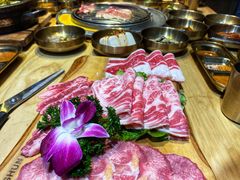 招牌6選4烤肉拚盤-金顺韩式烤肉·网红烤肉店(广利路店)