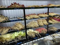 面包甜点陈列柜-玛扎烧烤私房菜