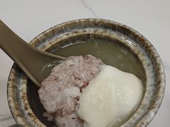 鸡蛋肉饼汤-粉观右江西鲜辣米粉(天地店)