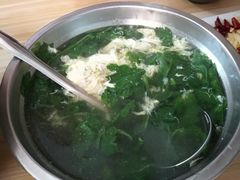 菊叶蛋汤-黑皮酸菜鱼(绣花巷店)