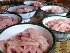 招牌生扣鲜鸭肠-王婆乔鲜鱼自助火锅(蜀汉路店)