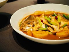 鲳鱼烧年糕-新荣记(建国门外大街店)