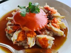 黑毛猪陈酿花雕蒸膏蟹-广州柏悦酒店·悦景轩·粤菜餐厅