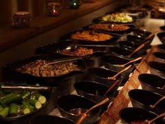 自助调料区-老牌坊云南鱼豆花火锅(哈西万达店)