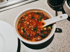 番茄浓汤配牛肉粒-海底捞大排档火锅(悦荟广场店)