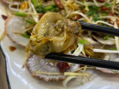 油泼扇贝-富临港·蒸汽海鲜·手抓海鲜·炒菜(栈桥店)