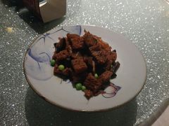 鲍汁鸡枞菌四喜烤麸-皇朝会.经典传统粤菜(外滩店)