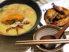 膏蟹汤面-十面欢腾·海鲜面·台式Bistro(长乐路店)