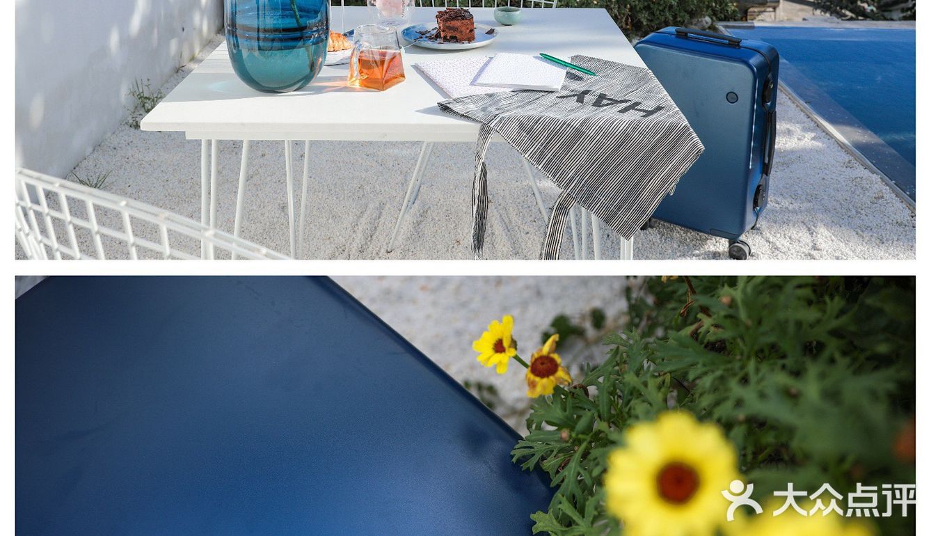 · 民宿在丽江古城北门坡的山顶，视野很好