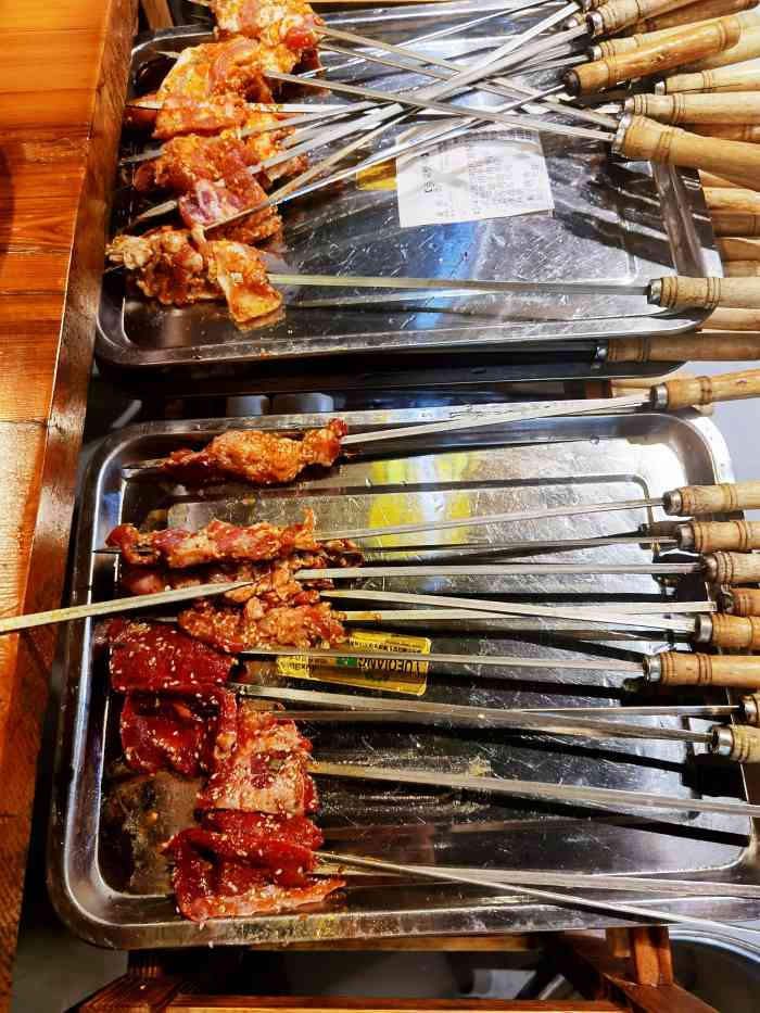 水浒烤肉(明珠街杭州总店)-"人生第一次吃自己烤的烤肉!哈哈!