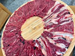 牛肉三拼-周潮發·潮汕·沙茶鲜牛肉火锅(嘉定宝龙店)