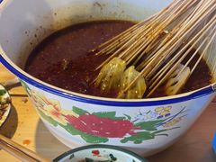 -拈签一笑黄牛肉辣卤串串