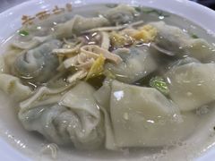 荠菜鲜肉三丝馄饨-老西白点心店