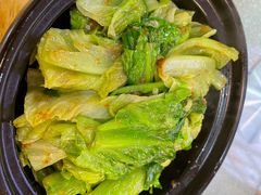 虾酱啫啫生菜煲-点点心港式茶餐厅(南京西路店)