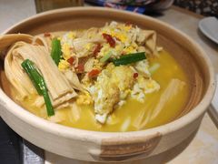 鸡蛋焖腐竹-大碗先生(万家丽店)