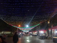 -布尔津河堤夜市