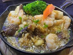 橄榄油蒜香虾仁-一升庵(仙霞路店)