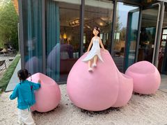 -田园东方蜜桃村的田野营地
