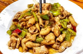 Stir-Fried Pig Intestines