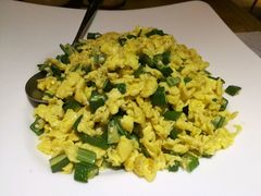 秋葵炒土鸡蛋-黛瓦里巷(南京东路店)