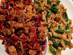 辣子鸡尖椒兔双拼-望京辣宴·古法川菜(望京店)