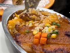 焗猪扒饭-喜莲咖啡