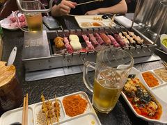 -長壹旋转烤吧 农家鸡火锅