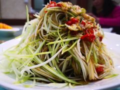 捞汁脆笋葫芦丝-老毛手抓(长城路店)