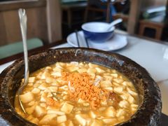 海胆石锅豆腐-绿茶餐厅(龙井船宴· 品牌总店)