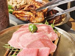 -草家酱蟹炭火烤肉店(珲春南路一店)