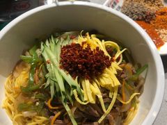 延边玉米拌面-丰茂烤串(港旅店)