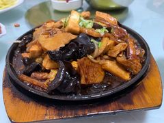 -胡老三家土菜馆·老店地方特色菜·招牌茅山地锅老鹅