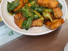 小白菜烧豆腐-清真牛街祥云轩门钉肉饼(左家庄店)