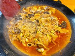 八爪鱼微辣-红辣椒八爪鱼特色韩国料理