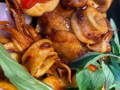 九层塔酱爆东山小管-四道菜·福建菜馆(新街口金鹰店)